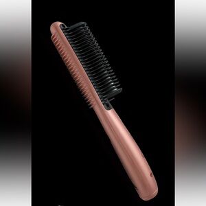 Straight Ahead Rose Gold Hair Styling Comb